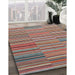 Machine Washable Contemporary Sienna Brown Rug in a Family Room, wshcon2728