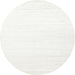 Sideview of Contemporary Pearl White Beige Solid Rug, con272