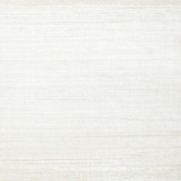 Square Contemporary Pearl White Beige Solid Rug, con272