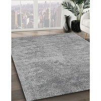 Contemporary Cloud Gray Modern Rug, con2731