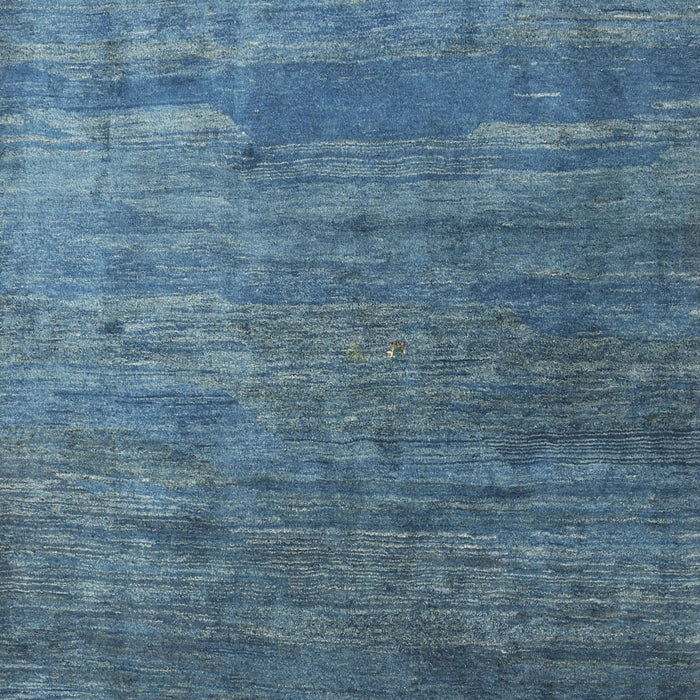 Machine Washable Contemporary Blue Rug, wshcon2734