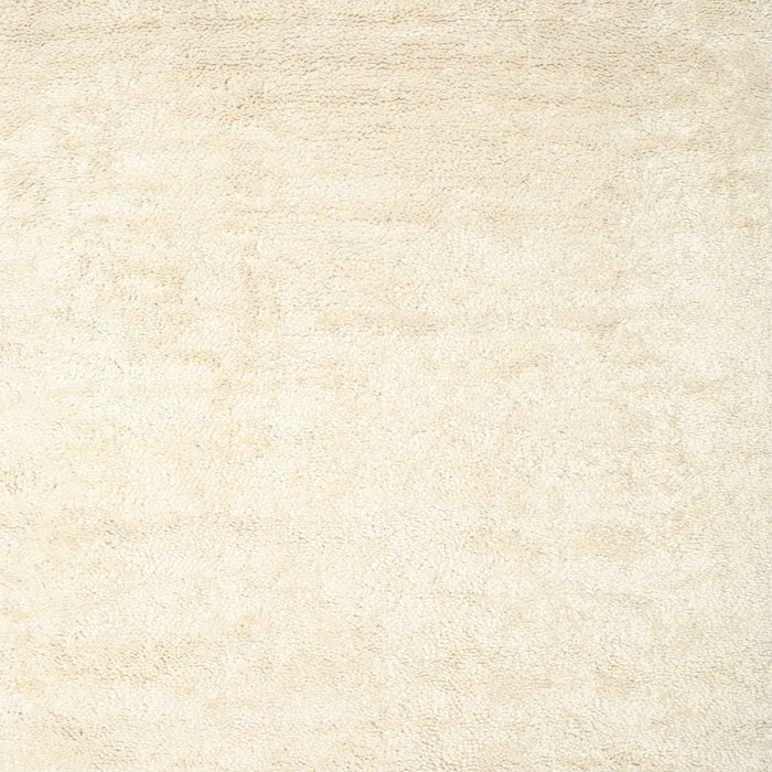 Square Contemporary Beige Solid Rug, con2737