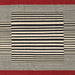 Square Contemporary Brown Modern Rug, con2738