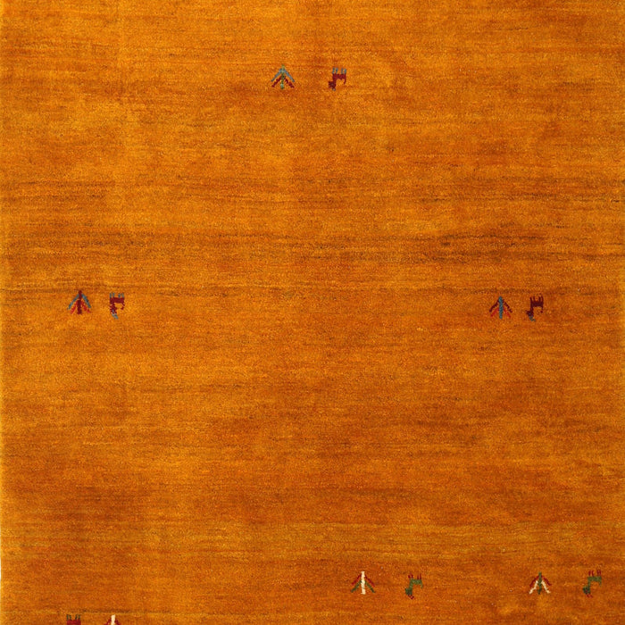 Contemporary Orange Red Modern Rug, con2740