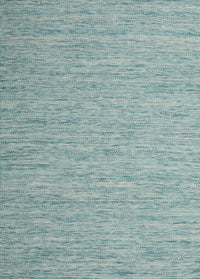 Machine Washable Contemporary Sea Green Rug, wshcon2741