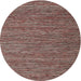 Sideview of Contemporary Bakers Brown Modern Rug, con2743