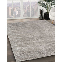 Contemporary Sage Green Modern Rug, con2745