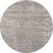 Sideview of Contemporary Sage Green Modern Rug, con2745