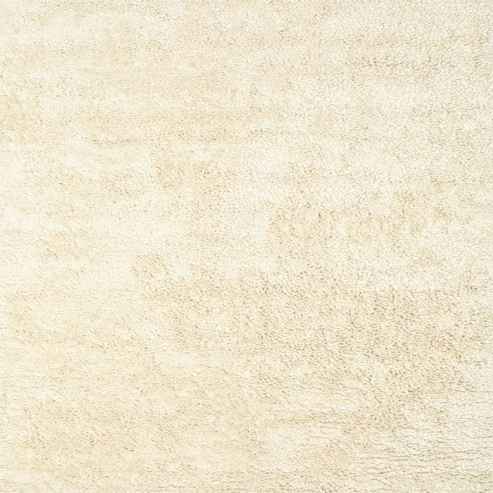 Square Contemporary Beige Solid Rug, con2748
