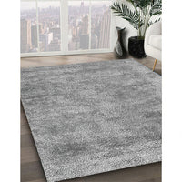 Contemporary Cloud Gray Modern Rug, con2749