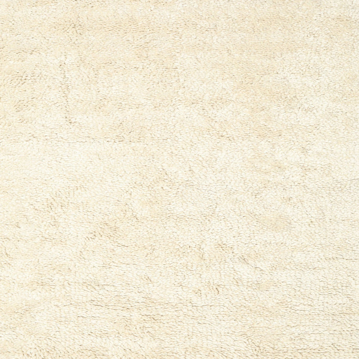 Sideview of Machine Washable Contemporary Vanilla Gold Rug, wshcon2754