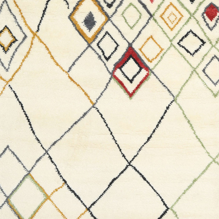 Contemporary Bisque Beige Solid Rug, con2755