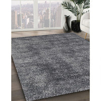 Contemporary Gray Modern Rug, con2757