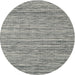 Square Machine Washable Contemporary Carbon Gray Rug, wshcon2759