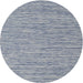 Sideview of Contemporary Platinum Silver Gray Modern Rug, con2761