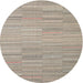 Square Machine Washable Contemporary Tan Brown Rug, wshcon2765