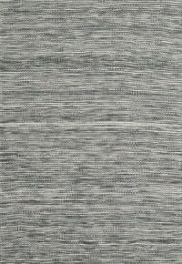 Machine Washable Contemporary Carbon Gray Rug, wshcon2766