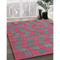 Contemporary Gray Modern Rug, con2771