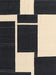 Contemporary Charcoal Black Modern Rug, con2776