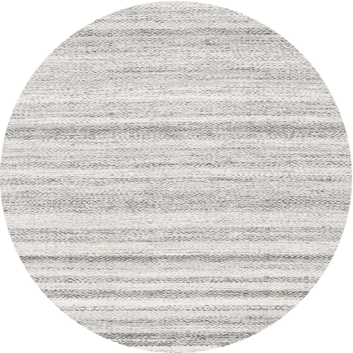 Square Machine Washable Contemporary Silver Pink Rug, wshcon2781