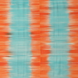 Square Contemporary Turquoise Green Modern Rug, con2782