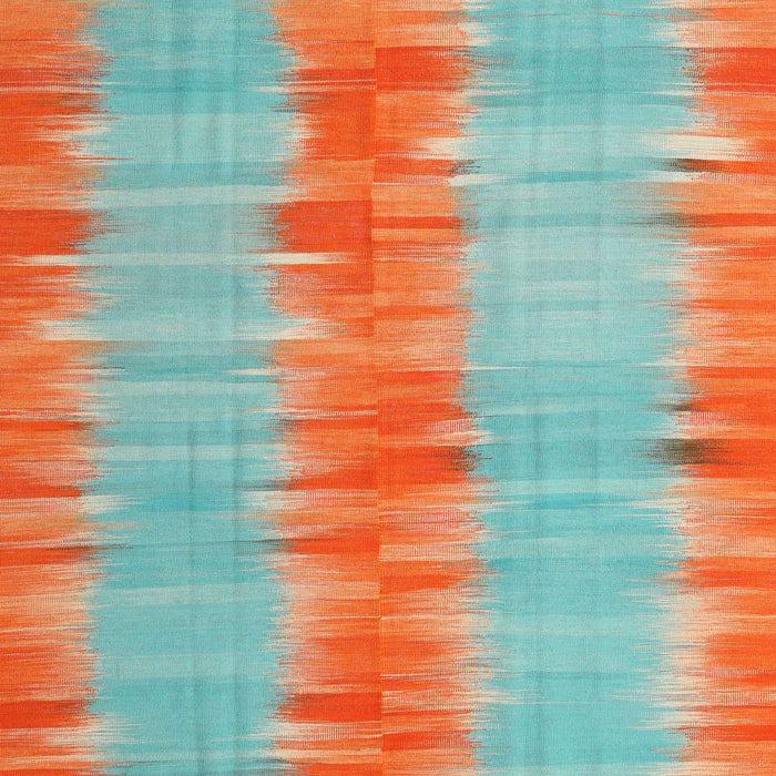 Machine Washable Contemporary Medium Turquoise Green Rug, wshcon2782