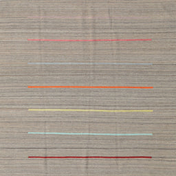 Sideview of Machine Washable Contemporary Rose Dust Purple Rug, wshcon2785