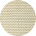 Square Machine Washable Contemporary Khaki Gold Rug, wshcon2786