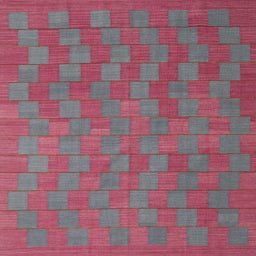 Sideview of Machine Washable Contemporary Granite Gray Rug, wshcon2790