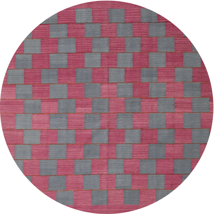 Sideview of Contemporary Granite Gray Modern Rug, con2790