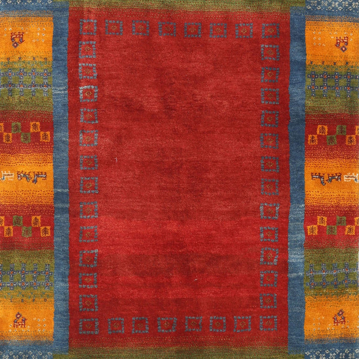 Contemporary Sienna Brown Modern Rug, con2800