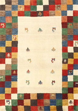 Contemporary Sienna Brown Modern Rug, con2803