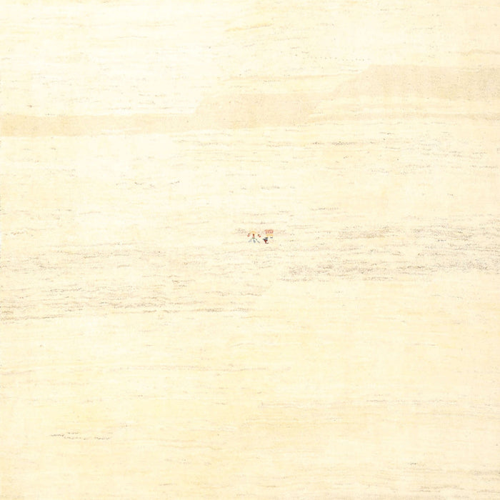 Contemporary Beige Solid Rug, con2804