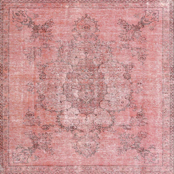 Square Contemporary Red Persian Rug, con2806