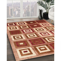 Contemporary Sandy Brown Modern Rug, con280