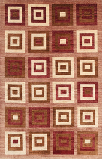 Machine Washable Contemporary Sandy Brown Rug, wshcon280