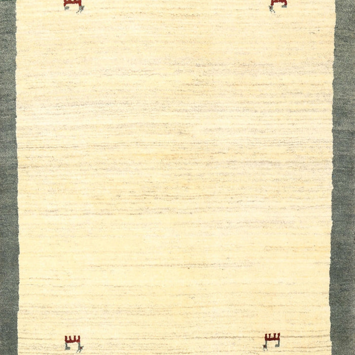 Contemporary Dark Khaki Green Solid Rug, con2815