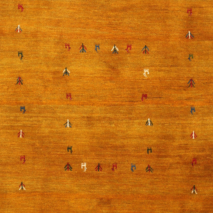 Contemporary Orange Red Modern Rug, con2816