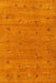 Machine Washable Contemporary Orange Red Rug, wshcon2819