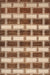 Contemporary Saddle Brown Modern Rug, con281