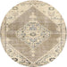 Sideview of Contemporary Golden Blonde Gold Modern Rug, con2821