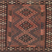 Sideview of Machine Washable Contemporary Rust Pink Rug, wshcon2824