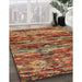 Machine Washable Contemporary Bronze Brown Rug in a Family Room, wshcon2829