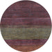 Sideview of Contemporary Brown Modern Rug, con2830