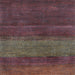 Sideview of Machine Washable Contemporary Brown Rug, wshcon2830