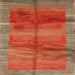 Sideview of Machine Washable Contemporary Neon Red Rug, wshcon2832