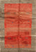 Contemporary Neon Red Modern Rug, con2832