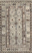 Contemporary Tan Brown Modern Rug, con2833