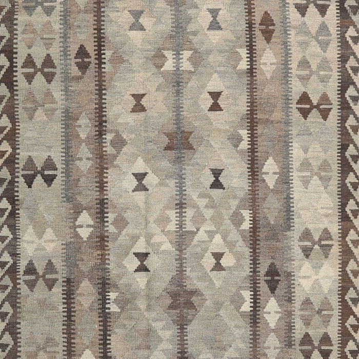 Contemporary Tan Brown Modern Rug, con2833