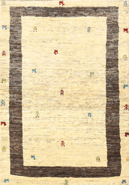 Contemporary Sun Yellow Solid Rug, con2834